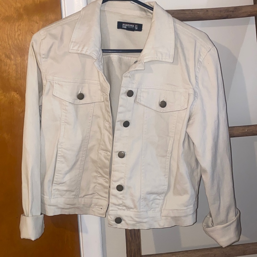 Off white jean jacket